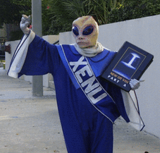 Scientology's evil galactic overlord, Xenu!